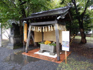 錦山天満宮で花手水が9月16日より期間限定開催、この期間のみの御朱印 