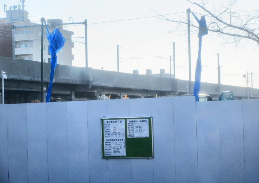 野幌駅前に建設予定のサービス付き高齢者住宅とメディカルモールのイメージ